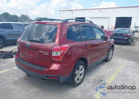 2015 Subaru Forester 2.5I Premium z USA, uszkodzony, nr VIN JF2SJADC3FH497511